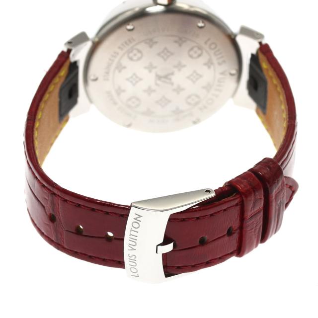 ルイ・ヴィトン LOUIS VUITTON QA116 タンブール モノグラム クォーツ レディース _893847_4