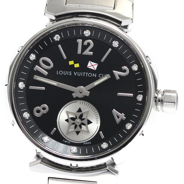 ルイ・ヴィトン LOUIS VUITTON Q12M1 タンブール ラブリーカップ 12Pダイヤ クォーツ レディース _890707