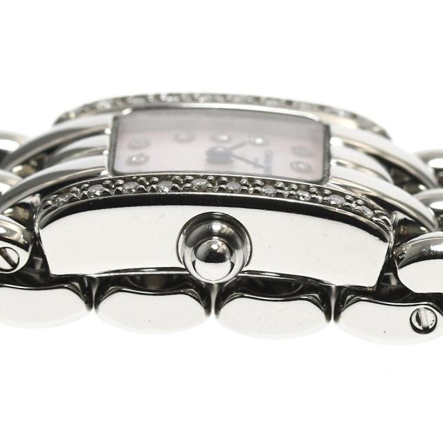 CHAUMET ショーメ　ケイシス　12P ダイヤ　レディース　腕時計　高級 CHAUMET】ショーメ 時計 'ケイシス' 12Pダイヤモンド ブラック