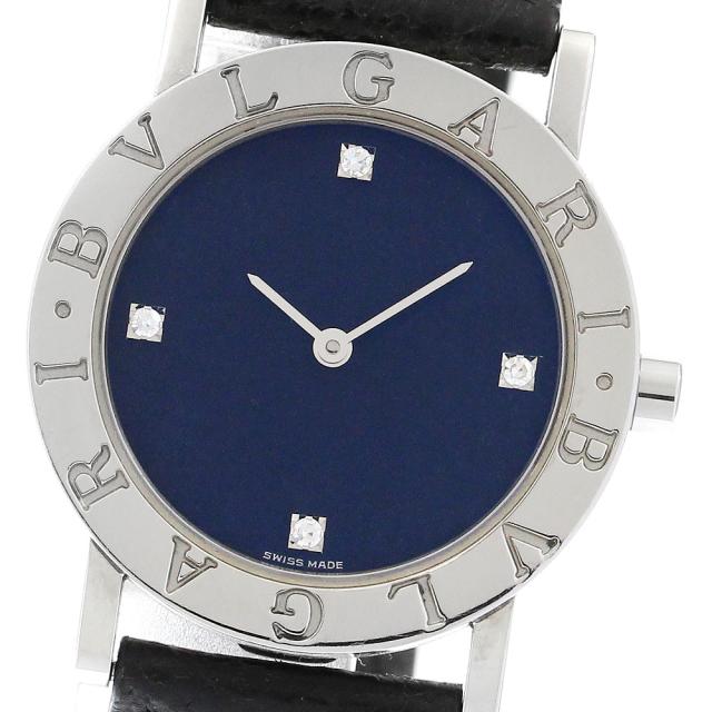 ブルガリ BVLGARI BB30SLD ブルガリブルガリ デイト 4Pダイヤ