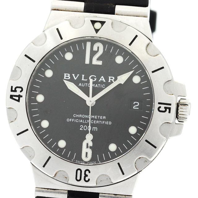 ジャンク] ブルガリ スクーバ 自動巻 メンズ BVLGARI 自動巻き クロノ