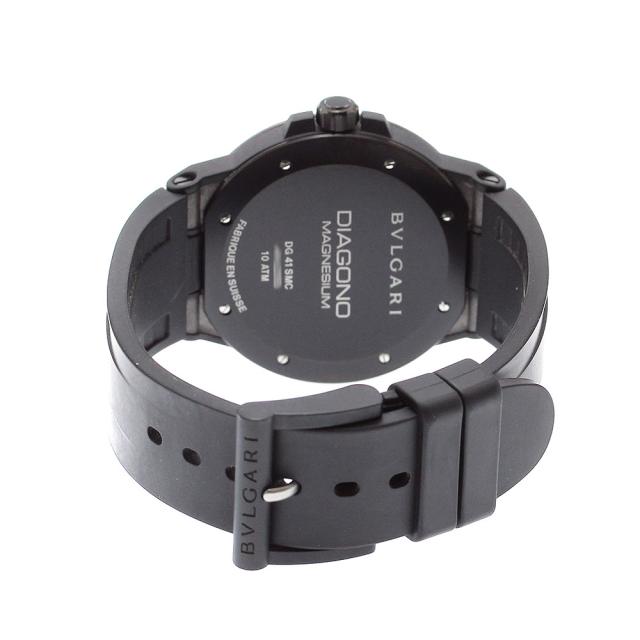 ブルガリ BVLGARI DG41SMC ディアゴノ マグネシウム デイト 自動巻き  