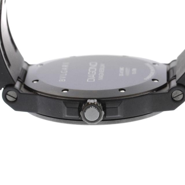 ブルガリ BVLGARI DG41SMC ディアゴノ マグネシウム デイト 自動巻き  