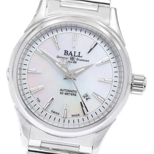 ボールウォッチ BALLWATCH NL2098C-S6J-WH ストークマン ヴィクトリー デイト 自動巻き レディース 未使用品 箱・保証書付き_898148