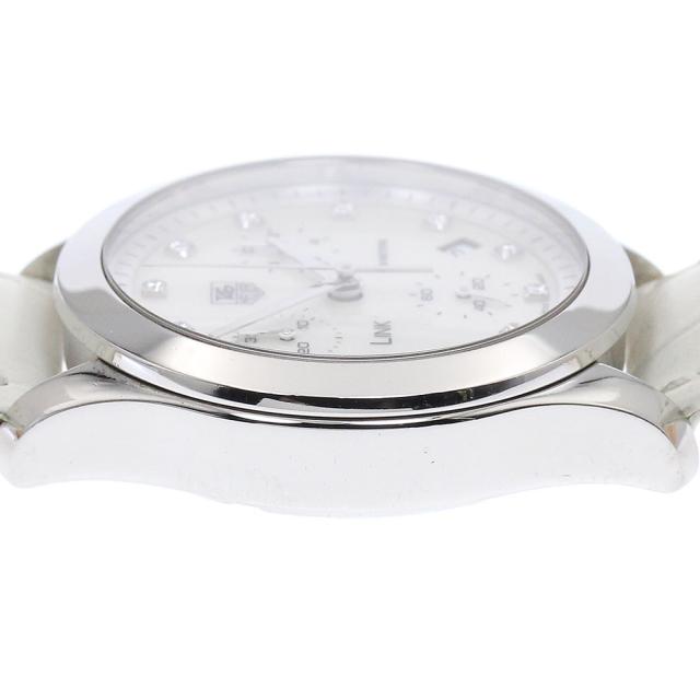 タグホイヤー TAG HEUER CJF1312/FC6189 リンク クロノグラフ デイト 12P クォーツ レディース 保証書付き_894800_4
