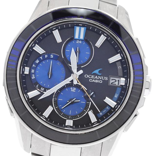 カシオ CASIO OCW-S4000C-1AJF オシアナス マンタ 江戸切子 サファイア