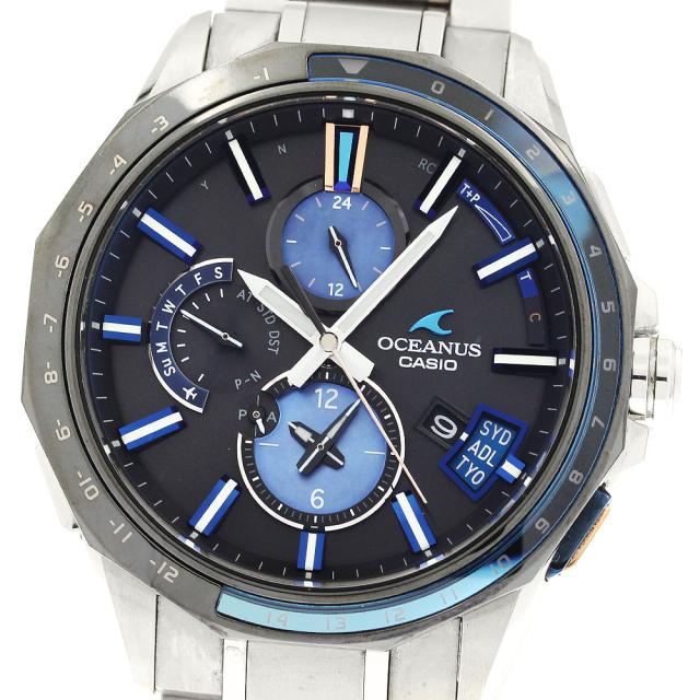 カシオ CASIO OCW-G2000C-1AJF オシアナス 世界1500本限定 ソーラー