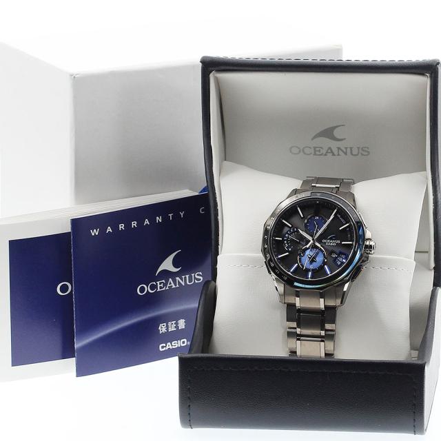 オシアナス　CASIO G2000C限定品 メンズ腕時計　電波　ソーラー カシオ CASIO OCW-G2000C-1AJF オシアナス 世界1500本限定 ソーラー