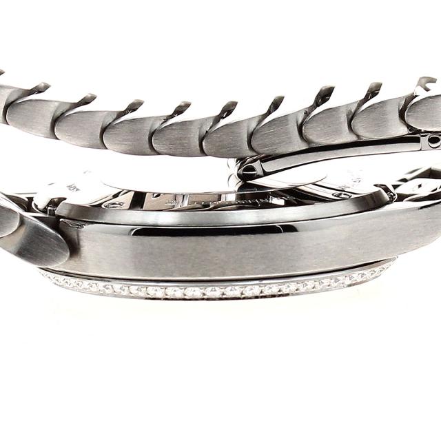 ティファニー TIFFANY&Co. 60874859 メトロ2 ハンド 8Pダイヤ クォーツ レディース 良品 保証書付き_897282【ev10】 ティファニー TIFFANY&Co. 60874859 メトロ2 ハンド 8Pダイヤ クォーツ