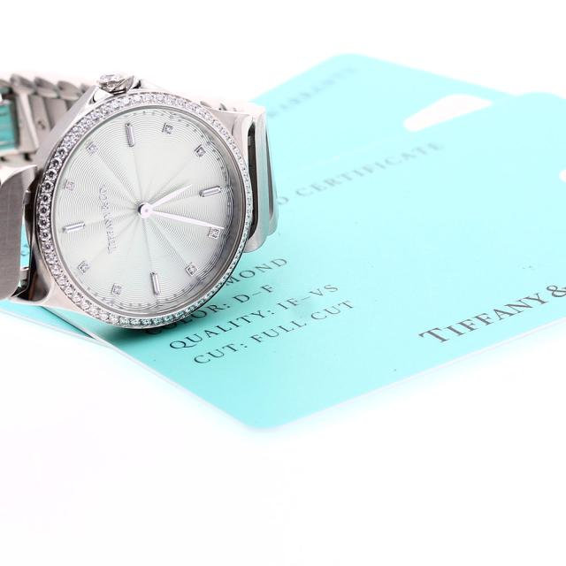 ティファニー TIFFANY&Co. 60874859 メトロ2 ハンド 8Pダイヤ クォーツ