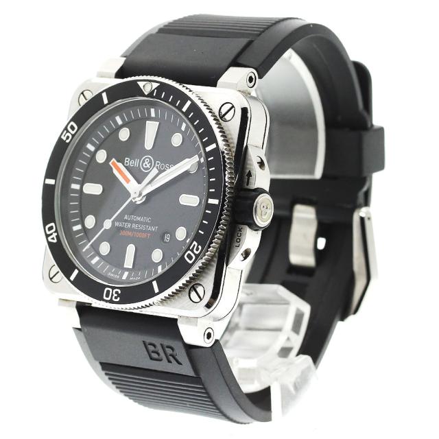 ベル＆ロス Bell＆Ross BR03-92-D-BL-ST BR03-92 ダイバー デイト 自動