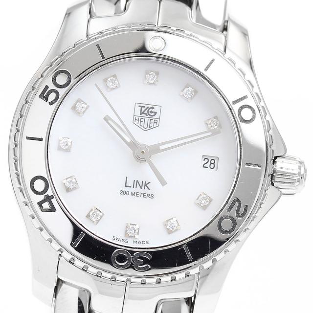 タグホイヤー TAG HEUER WJ1319-0 リンク 11Pダイヤ クォーツ レディース _891347【ev10】