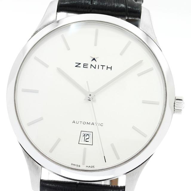 ゼニス ZENITH 03.2020.3001 キャプテン ポートロワイヤル デイト 自動巻き メンズ 良品 _897471