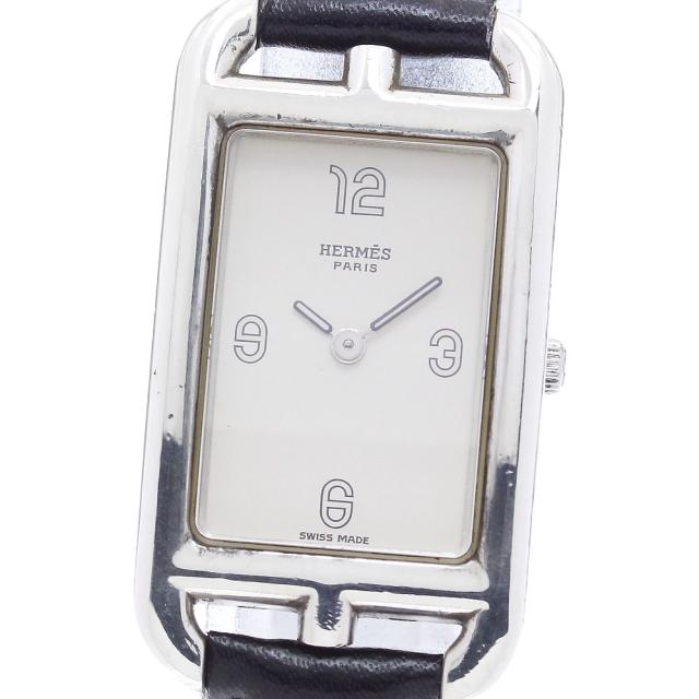 エルメス HERMES ナンタケット SV925 クォーツ レディース _896536