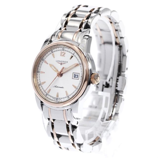 ロンジン LONGINES L2.563.5 サンティミエ デイト 自動巻き レディース 美品 _896870_1