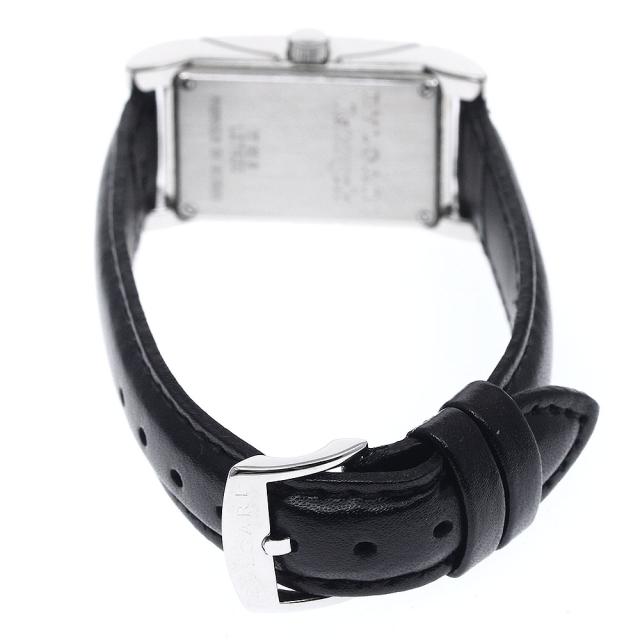 ブルガリ レッタンゴロ RT39S ブラック レディース 腕時計 ブランド 美品 BVLGARI ブルガリ レディース クオーツ レッタンゴロ RT39S ブラック