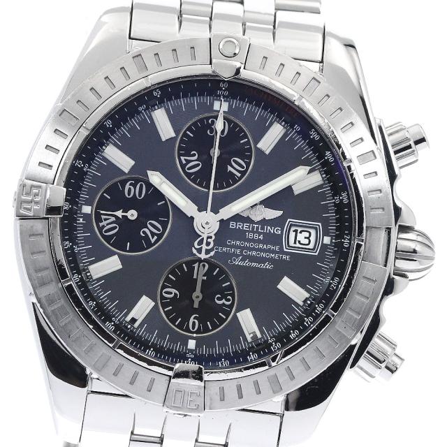 訳あり ブライトリング BREITLING A13356 クロノマット エボリューション 自動巻き メンズ _896558