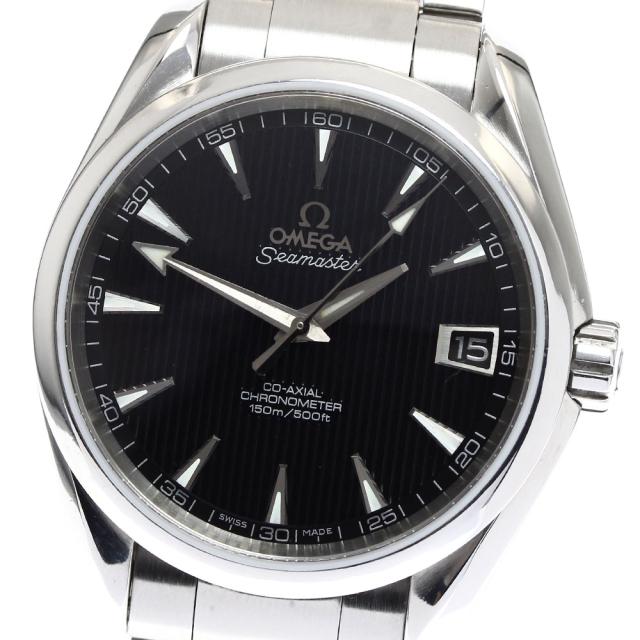 オメガ OMEGA 231.10.39.21.01.001 シーマスター アクアテラ デイト コーアクシャル 自動巻き メンズ _898763