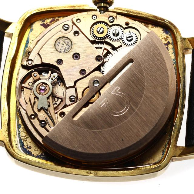 オメガ OMEGA MD162.0080 ジュネーブ デイト Cal.1012 スクエア 自動