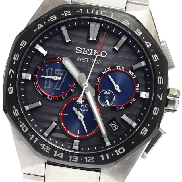 セイコー SEIKO SBXC141/5X53-0CF0 アストロン ネクスター 大谷翔平 2023 クロノグラフ ソーラー電波 メンズ 箱・保証書付き_900694