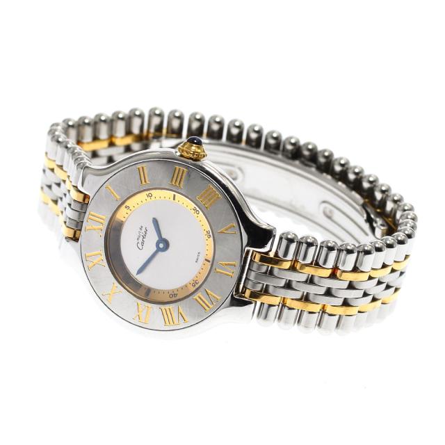 カルティエ CARTIER W10073F4 マスト21 クォーツ レディース _883695 