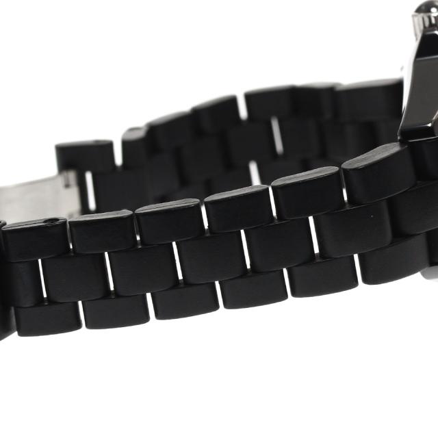 シャネル CHANEL H0681 J12 黒セラミック デイト クォーツ レディース  
