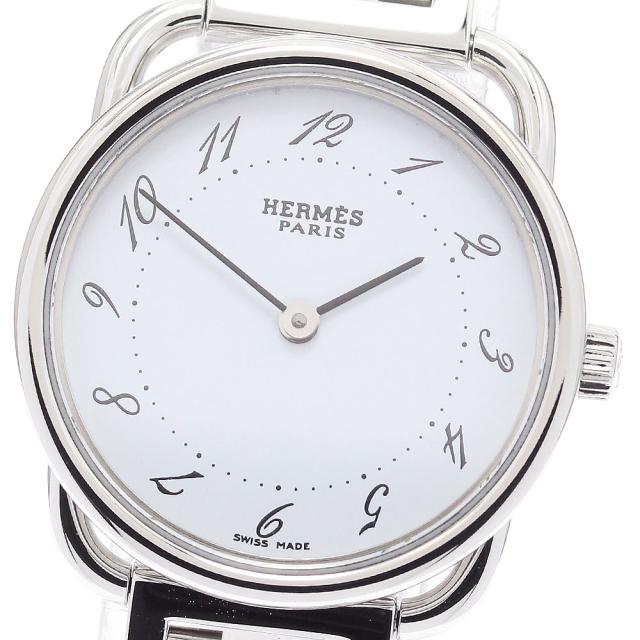 エルメス HERMES AR3.210 アルソー クォーツ レディース 良品 _890594