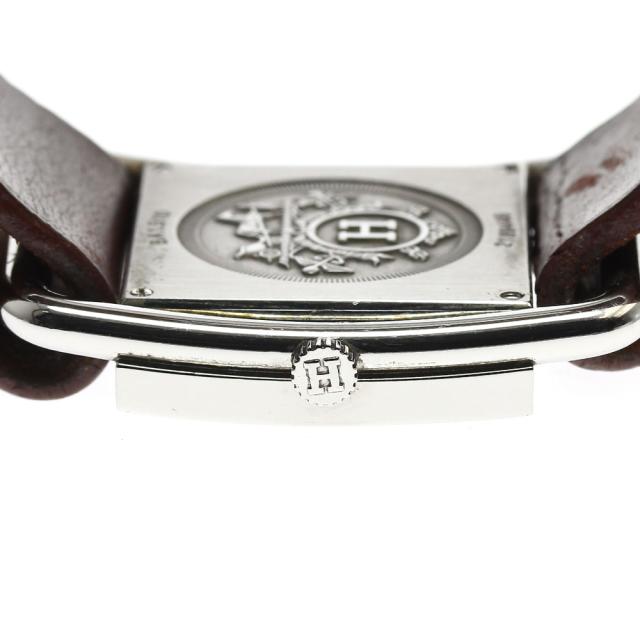 ベルト訳あり エルメス HERMES BA1.510 バレニア デイト クォーツ レディース 内箱・保証書付き_898247【ev15】_4