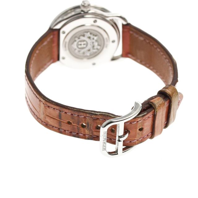 エルメス HERMES AR5.230 アルソー ダイヤベゼル クォーツ レディース  