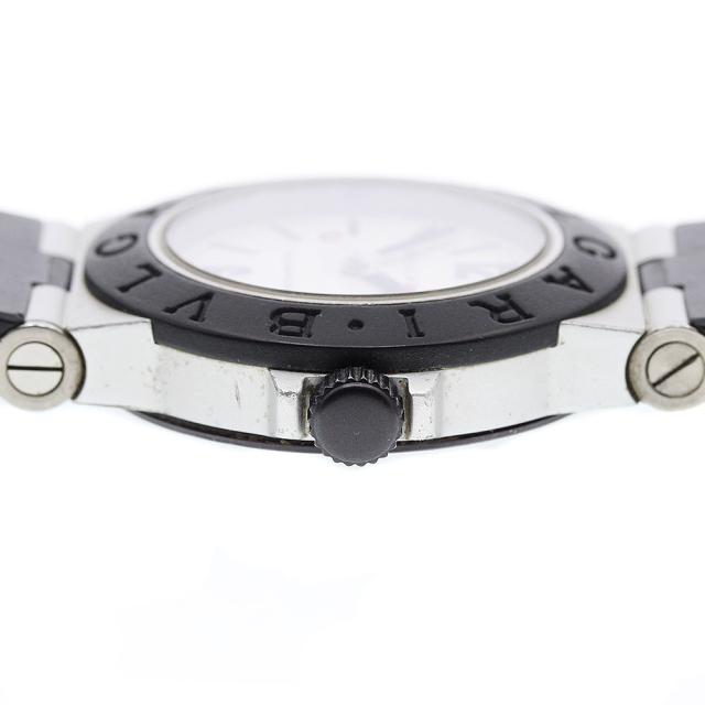 BVLGARI ブルガリ アルミニウム AL32TA/ラバーベルト クオーツ BVLGARI