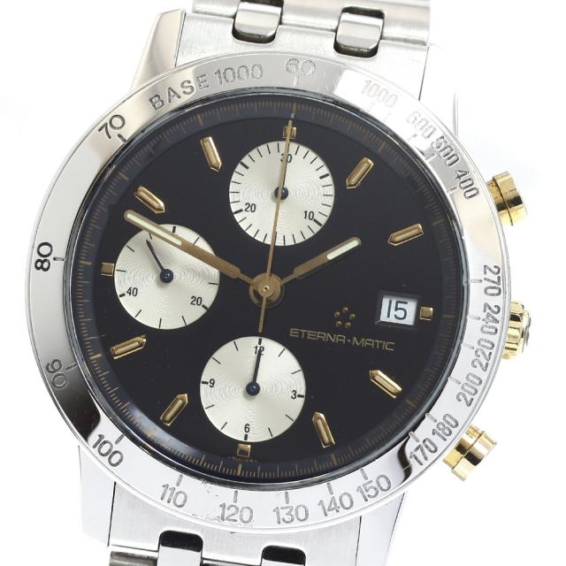 エテルナ Eterna 1501.41 エテルナマチック コンチキ クロノグラフ 自動巻き メンズ _896163