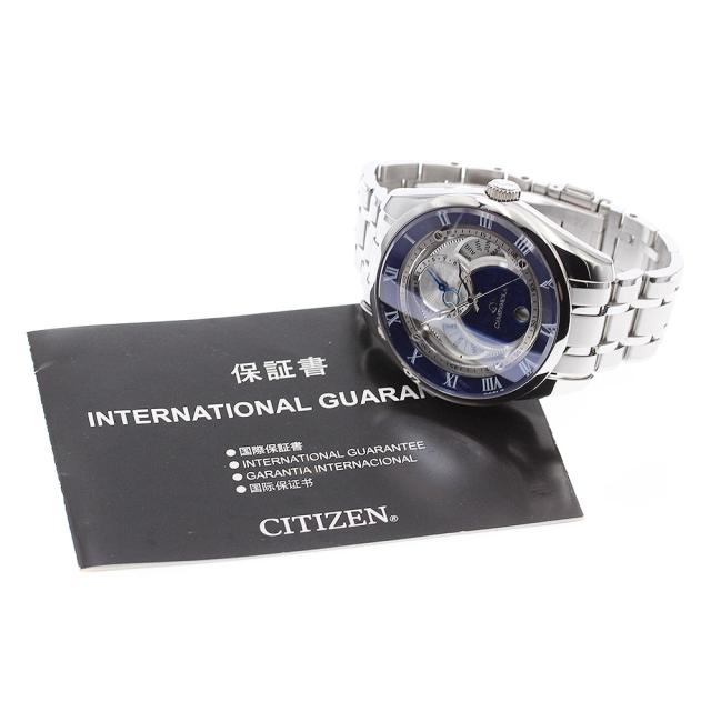シチズン CITIZEN BU0020-54A/8730-T019056 カンパノラ 紺瑠璃 フレキシブルソーラー ソーラー メンズ 良品 保証書付き_902990_1