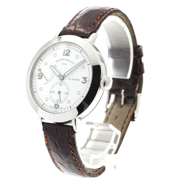 エベラール EBERHARD 21022 8 JOURS POSTILLON スモールセコンド 8デイズパワーリザーブ 手巻き メンズ _903340_1
