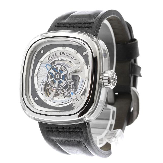ベルト訳あり セブンフライデー SEVENFRIDAY S1/01 エッセンス スモールセコンド 自動巻き メンズ _899368
