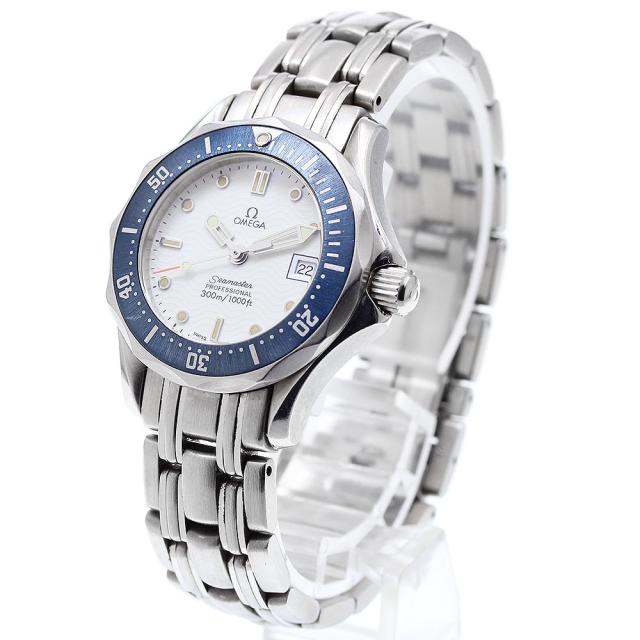 ベルト訳あり オメガ OMEGA 2583.20 シーマスター300 デイト クォーツ  