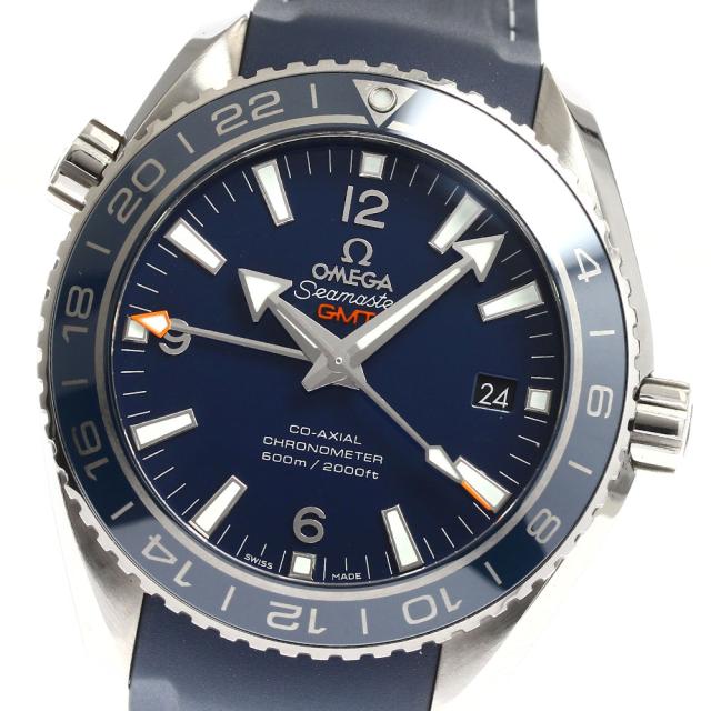 オメガ OMEGA 232.92.44.22.03.001 シーマスター プラネットオーシャン600M デイト GMT 自動巻き メンズ 良品 _899403 308,385円