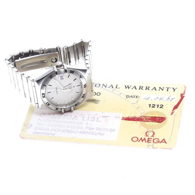 オメガ OMEGA 1592.30 コンステレーション デイト 自動巻き レディース 保証書付き_897237_1