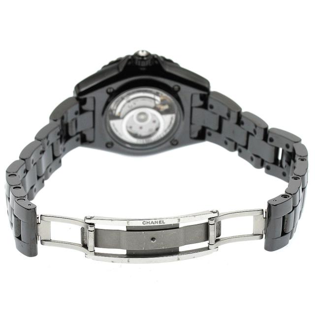 シャネル CHANEL H6784 J12 キャリバー12.2 エディション1 黒セラミック 33MM 世界限定555本 自動巻き レディース 良品 保証書付き_902366 新品 シャネル J12 キャリバー12.2 エディション1 H6784 ブラック