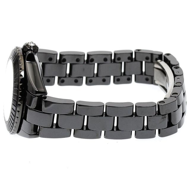 シャネル CHANEL H6784 J12 キャリバー12.2 エディション1 黒セラミック 33MM 世界限定555本 自動巻き レディース 良品 保証書付き_902366 新品 シャネル J12 キャリバー12.2 エディション1 H6784 ブラック