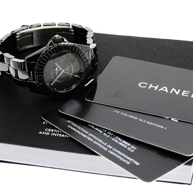 シャネル CHANEL H6784 J12 キャリバー12.2 エディション1 黒