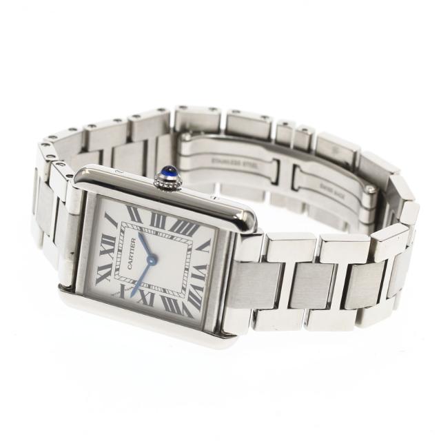カルティエ CARTIER W5200013 タンクソロ SM クォーツ レディース 良品  