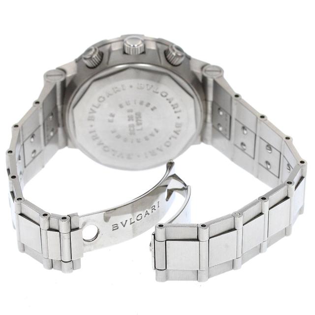 ブルガリ BVLGARI SCB38S ディアゴノ スクーバ クロノグラフ 自動巻き  