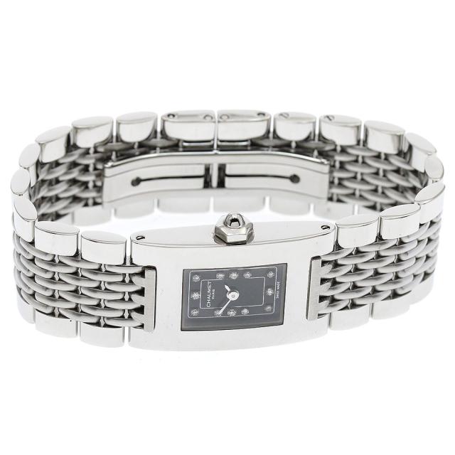 ショーメ Chaumet スタイルレクタングル 12Pダイヤ クォーツ  
