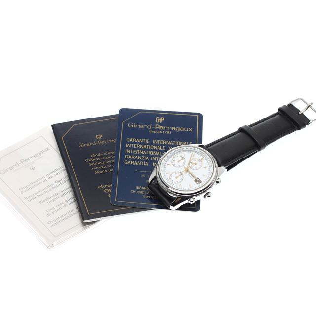 ジラール・ペルゴ GIRARD PERREGAUX 4900 GP4900 クロノグラフ 自動巻き メンズ 保証書付き_906045 ジラール・ペルゴ GIRARD PERREGAUX 4900 GP4900 クロノグラフ 自動