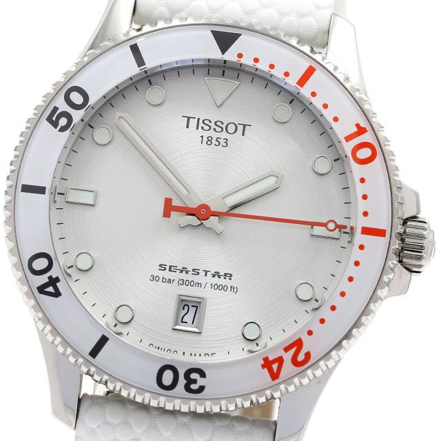 ティソ TISSOT T120.410.17.011.00 シースター WNBA ウィルソン クォーツ メンズ 極美品 内箱付き_906148