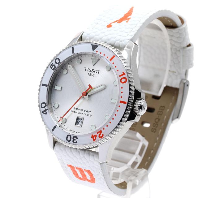 ティソ TISSOT T120.410.17.011.00 シースター WNBA ウィルソン クォーツ メンズ 極美品 内箱付き_906148_2