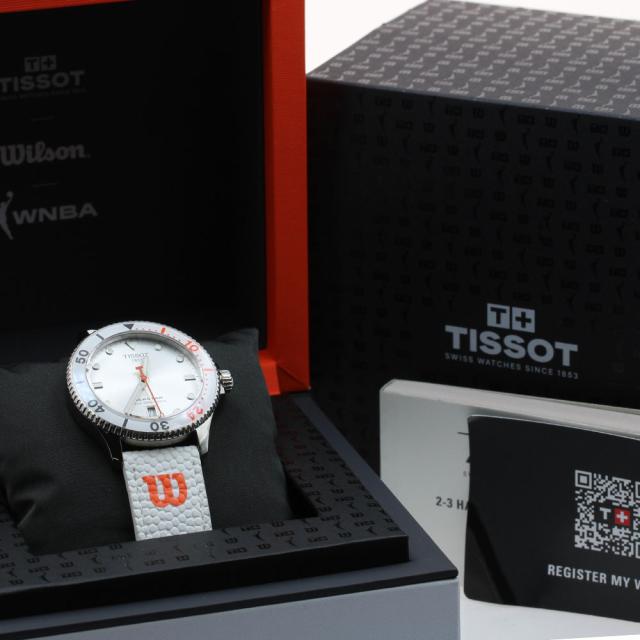 ティソ TISSOT T120.410.17.011.00 シースター WNBA ウィルソン クォーツ メンズ 極美品 内箱付き_906148_1