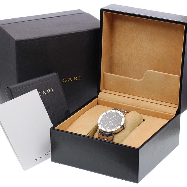 ブルガリ BVLGARI BB38SS AUTO メンズ 箱・保証書付き 中古)BVLGARI