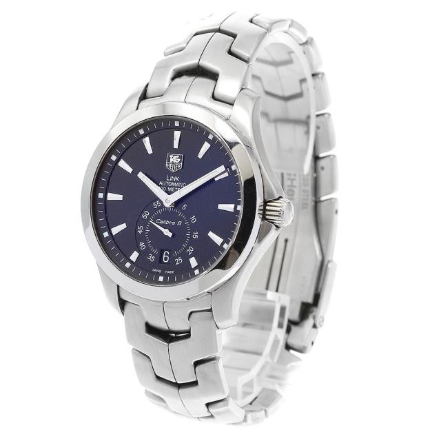 タグホイヤー TAG HEUER WJF211A.BA0570 リンク キャリバー6 デイト 自動巻き メンズ 保証書付き_906606 タグホイヤー TAG HEUER WJF211A.BA0570 リンク キャリバー6 デイト