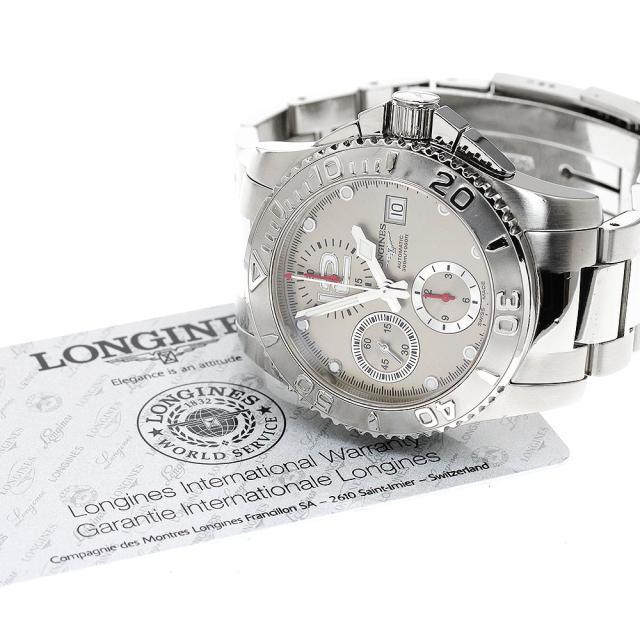 ロンジン LONGINES L3.673.4 ハイドロ コンクエスト クロノグラフ 自動  